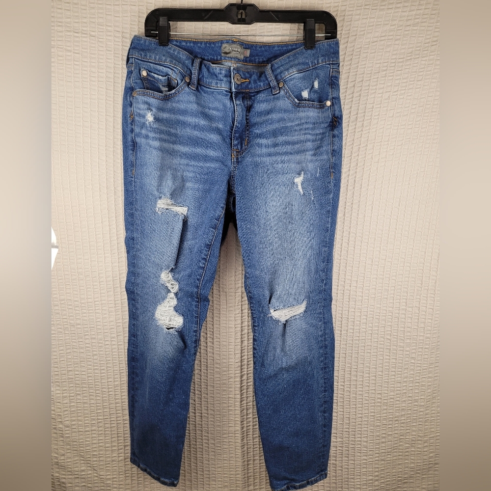Torrid Distressed Skinny Jeans Woman's 10R‎